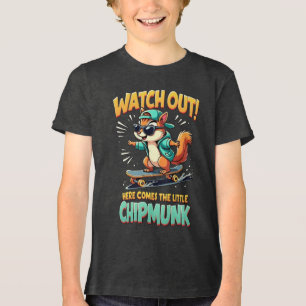 Camiseta Triblenda Diseño de animal de dibujos animados adorable de a