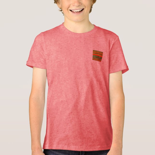 CAMISETA TRIBLENDA DISEÑO DE ARTE BELLA TRI DE T SHIRT BOY (Anverso)