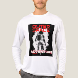 Camiseta Triblenda Diseño de astronauta flotando en el espacio exteri