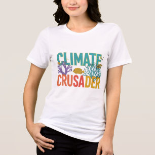 Camiseta Triblenda Diseño de camisetas: Cruzado del clima
