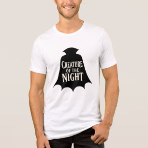 Camiseta Triblenda Diseño de capa de vampiro gótico Criatura de la No