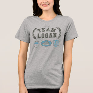 Camiseta Triblenda Diseño de Chicas de Team Logan Gilmore