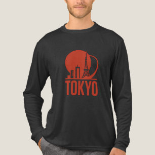 Camiseta Triblenda Diseño de círculo aéreo en Tokio