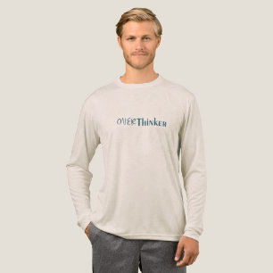 Camiseta Triblenda Diseño de cita limpia y negrita para aliviar la so