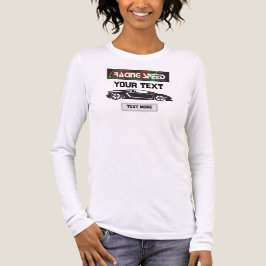 Camiseta Triblenda Diseño de Coche de Velocidad de Carreras – Perform