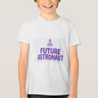 Diseño de cohete espacial lindo para futuros astro