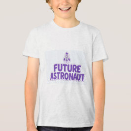 Camiseta Triblenda Diseño de cohete espacial lindo para futuros astro