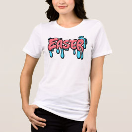 Camiseta Triblenda Diseño de estilo graffiti con texto de goteo de Pa