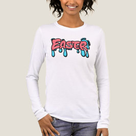 Camiseta Triblenda Diseño de estilo graffiti con texto de goteo de Pa