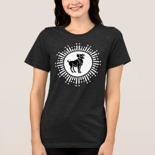 Camiseta Triblenda Diseño de explosión estelar cósmica del signo zodi