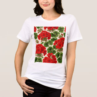 Camiseta Triblenda diseño de flores