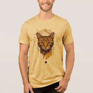 Camiseta Triblenda Diseño de Gato