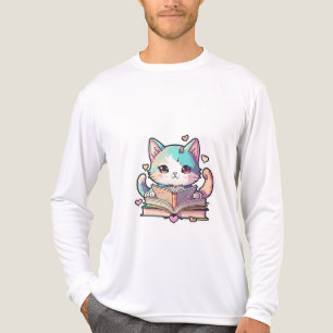 Camiseta Triblenda diseño de gato bonito