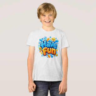 Camiseta Triblenda Diseño de graffiti de burbujas coloridas lindas pa