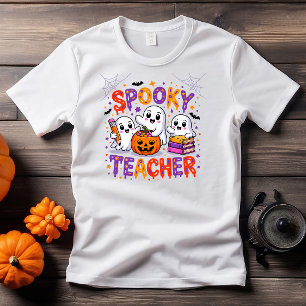 Camiseta Triblenda Diseño de Halloween retrospectivo de un maestro fa
