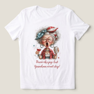 Camiseta Triblenda Diseño de humor de abuela petardo – Patriótico aud