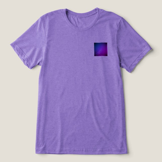 CAMISETA TRIBLENDA DISEÑO DE ILUMINACIÓN BELLA TRI (Diseño delantero )