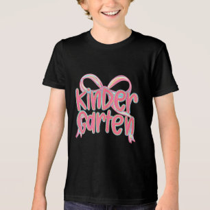 Camiseta Triblenda Diseño de jardín de infancia con cinta de opciones