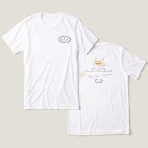 Camiseta Triblenda Diseño de la cita del libro de Chicas Gilmore
