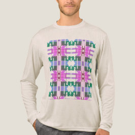 Camiseta Triblenda Diseño de pequeñas baldosas para el arte tribal de