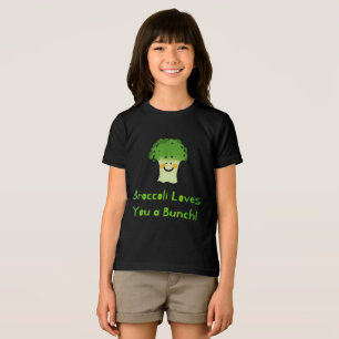 Camiseta Triblenda Diseño de Personalizado Cute Broccoli Pun