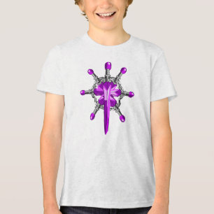 Camiseta Triblenda Diseño de Poder de Fantasía Mágica 