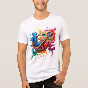 Camiseta Triblenda Diseño de sublimación para profesor de arte - Arti