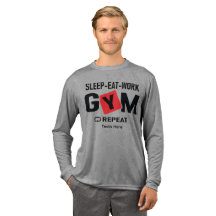 Diseño de tipografía Sleep Eat Work Gym Repeat