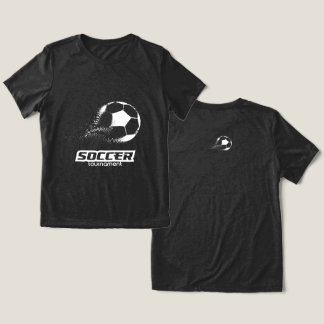 Camiseta Triblenda Diseño de Torneo de Balón de Fútbol de Partículas