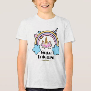 Camiseta Triblenda Diseño de unicornio para amantes del unicornio
