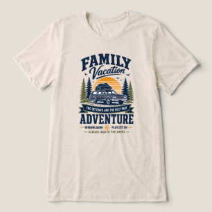Camiseta Triblenda Diseño de viaje por carretera vintage aventura de