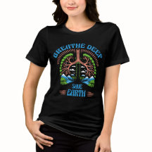Diseño del Día de la Tierra Pulmones de la Natural