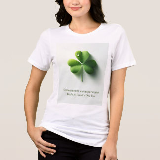 CAMISETA TRIBLENDA DISEÑO DEL DÍA DE SAN PATRICK