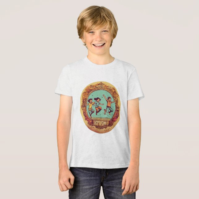 Camiseta Triblenda Diseño del logo de la compañía Water diverusement  (Anverso Completo)