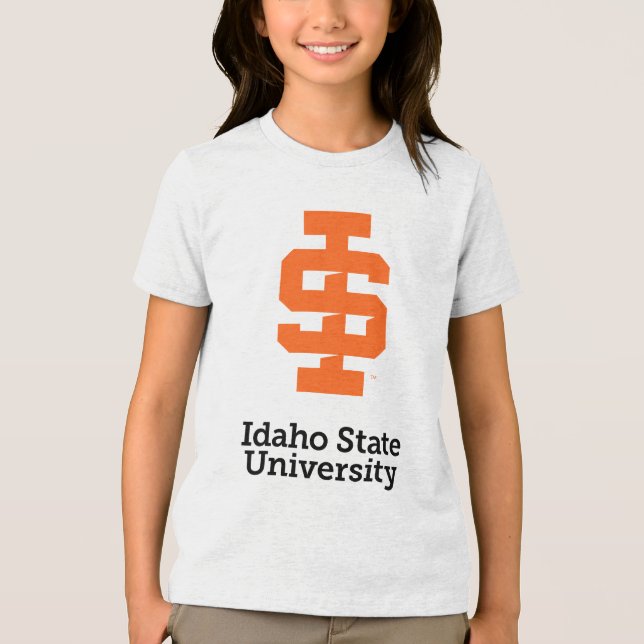 Camiseta Triblenda Diseño del Logo Oficial de la Universidad Estatal  (Anverso)