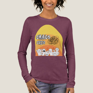 Camiseta Triblenda Diseño Divertido, Caos Diseño Divertido, Equipo de