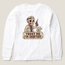 Diseño divertido de camiseta, gráfico de humor den