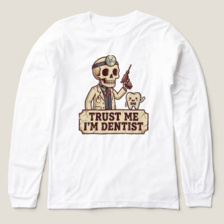 Camiseta Triblenda Diseño divertido de camiseta, gráfico de humor den
