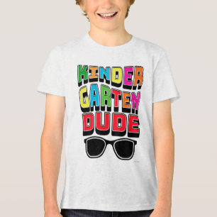 Camiseta Triblenda Diseño genial de chico de jardín de infancia Vibra
