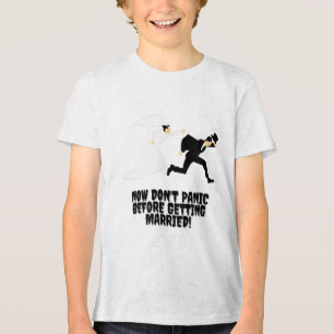 Camiseta Triblenda Diseño gracioso _ Novia persigue el crecimiento _