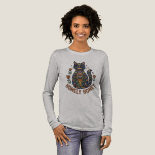 Camiseta Triblenda Diseño hogareño de gato
