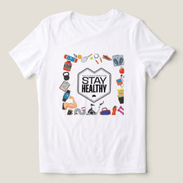 Camiseta Triblenda diseño motivacional para mantener la salud