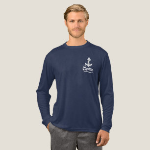 Camiseta Triblenda Diseño Náutico Ancla Barco de Vela Capitán