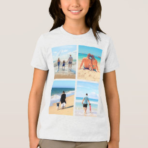 Camiseta Triblenda Diseño Personalizado Crea Tu Propio Collage de Fot