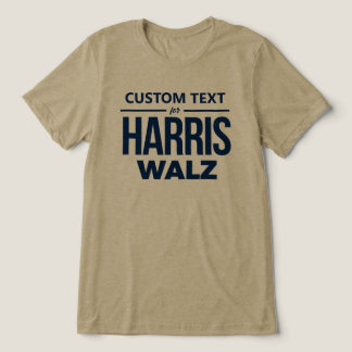 Camiseta Triblenda Diseño personalizado para Harris Walz