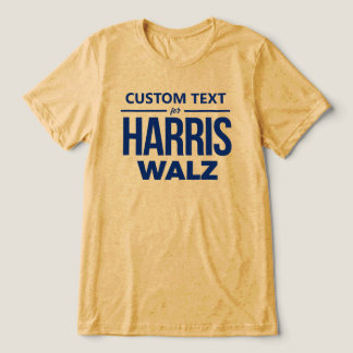 Camiseta Triblenda Diseño personalizado para Harris Walz