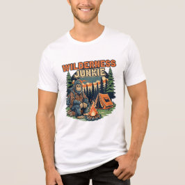 Camiseta Triblenda Diseño retro bigfoot wilderkie