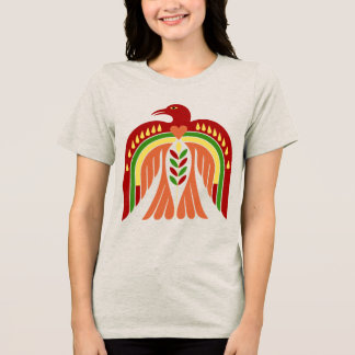 Camiseta Triblenda Diseño Retro de Arte Popular Fénix