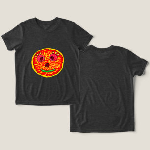 Camiseta Triblenda Diseño sonriente de Ilustracion facial