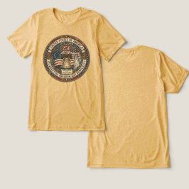 Camiseta Triblenda Diseño USA 250 años de libertad